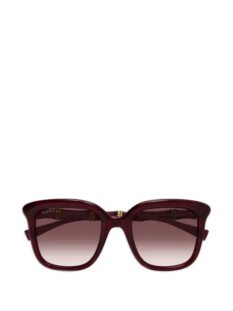 Gucci Zonnebril met vierkant montuur