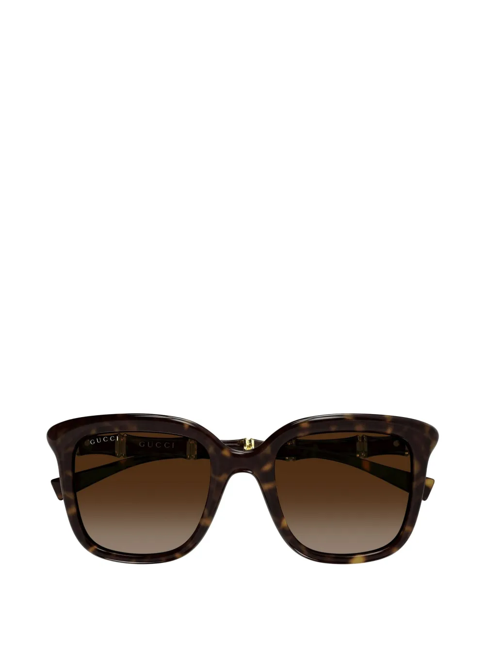 Gucci Eyewear square-frame sunglasses - Marrone