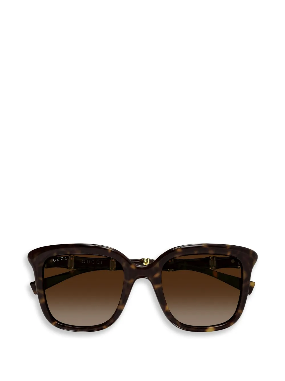 Gucci Eyewear square-frame sunglasses - Marrone