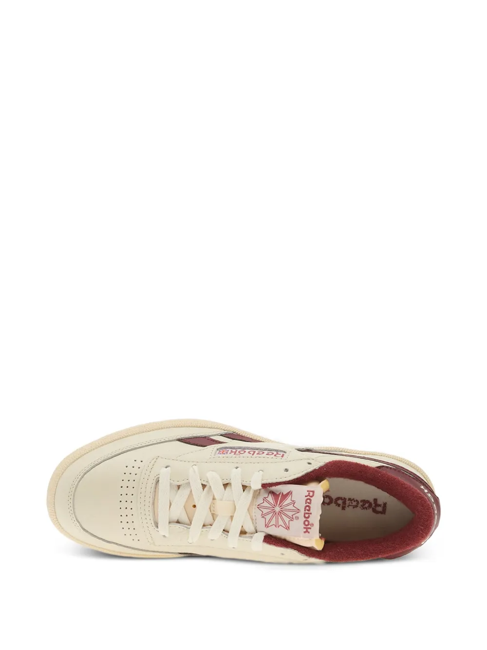 Reebok Club C Revenge leren sneakers Beige