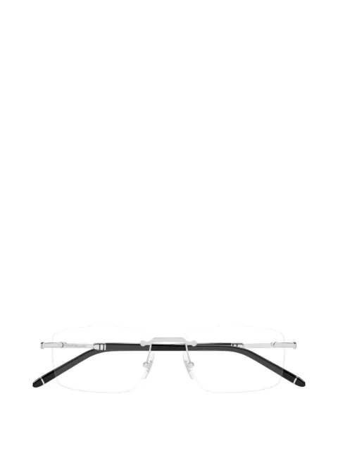 Montblanc rimless rectangle-frame glasses