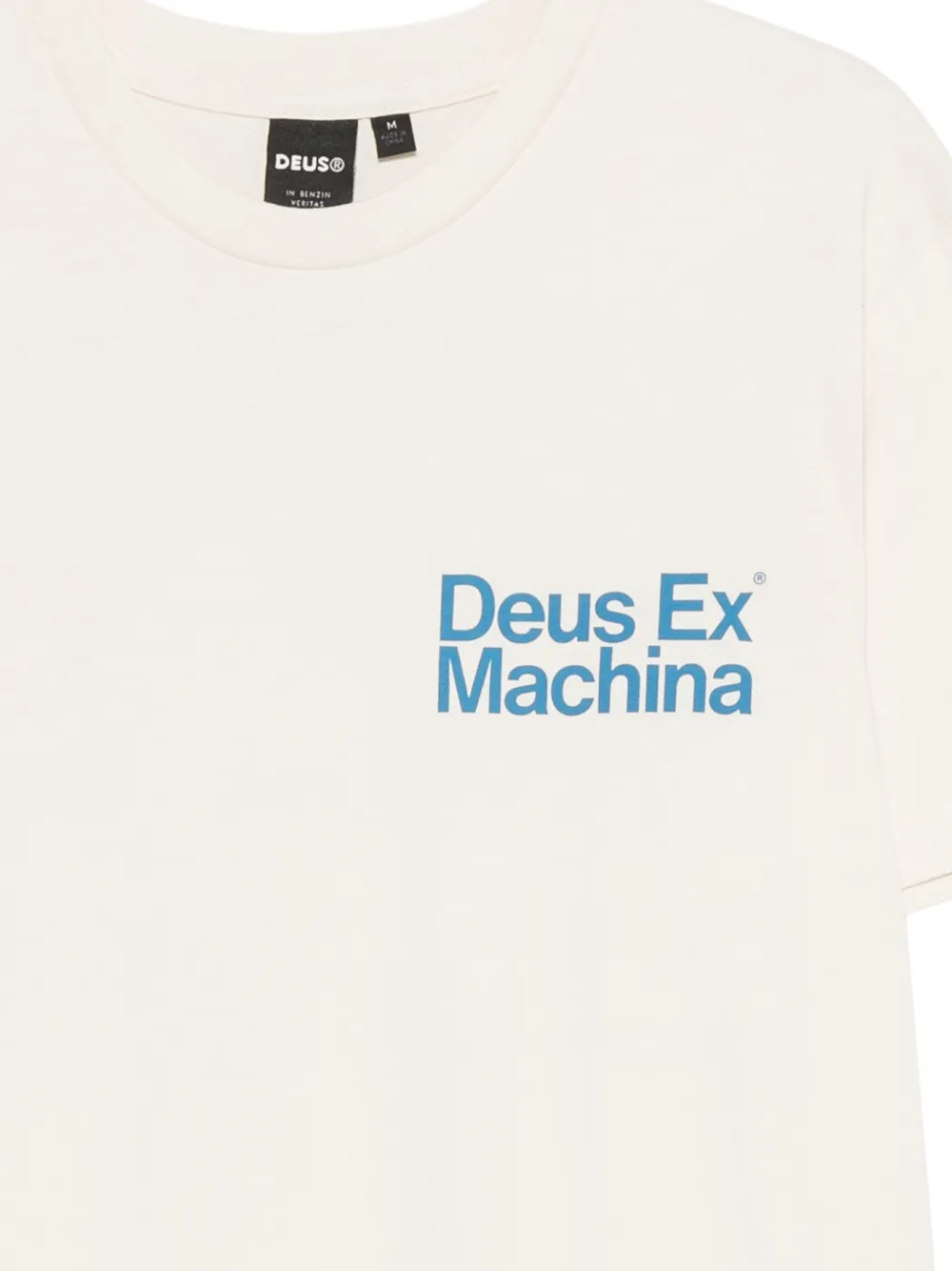 Deus Ex Machina Plenty Good T-shirt met logo-print Beige