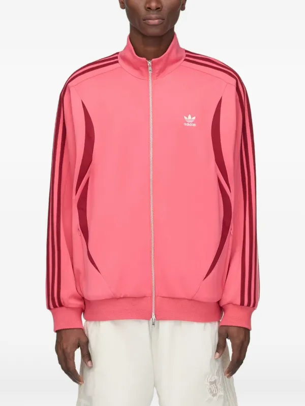 Adidas x Wales Bonner ストライプディテール ジャケット | ピンク 