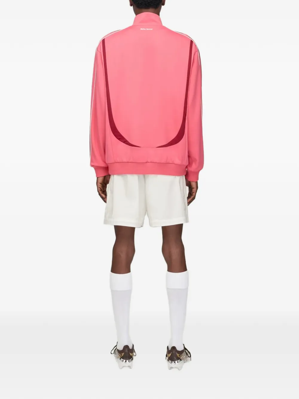 adidas x Wales Bonner jack met streepdetail Roze