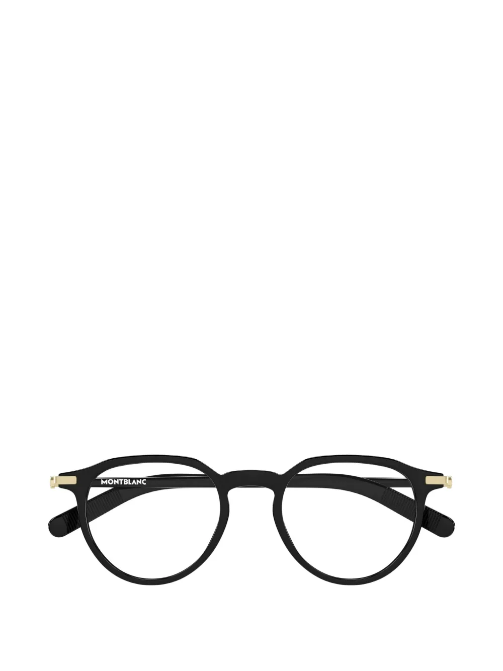 Montblanc round-frame glasses - Schwarz