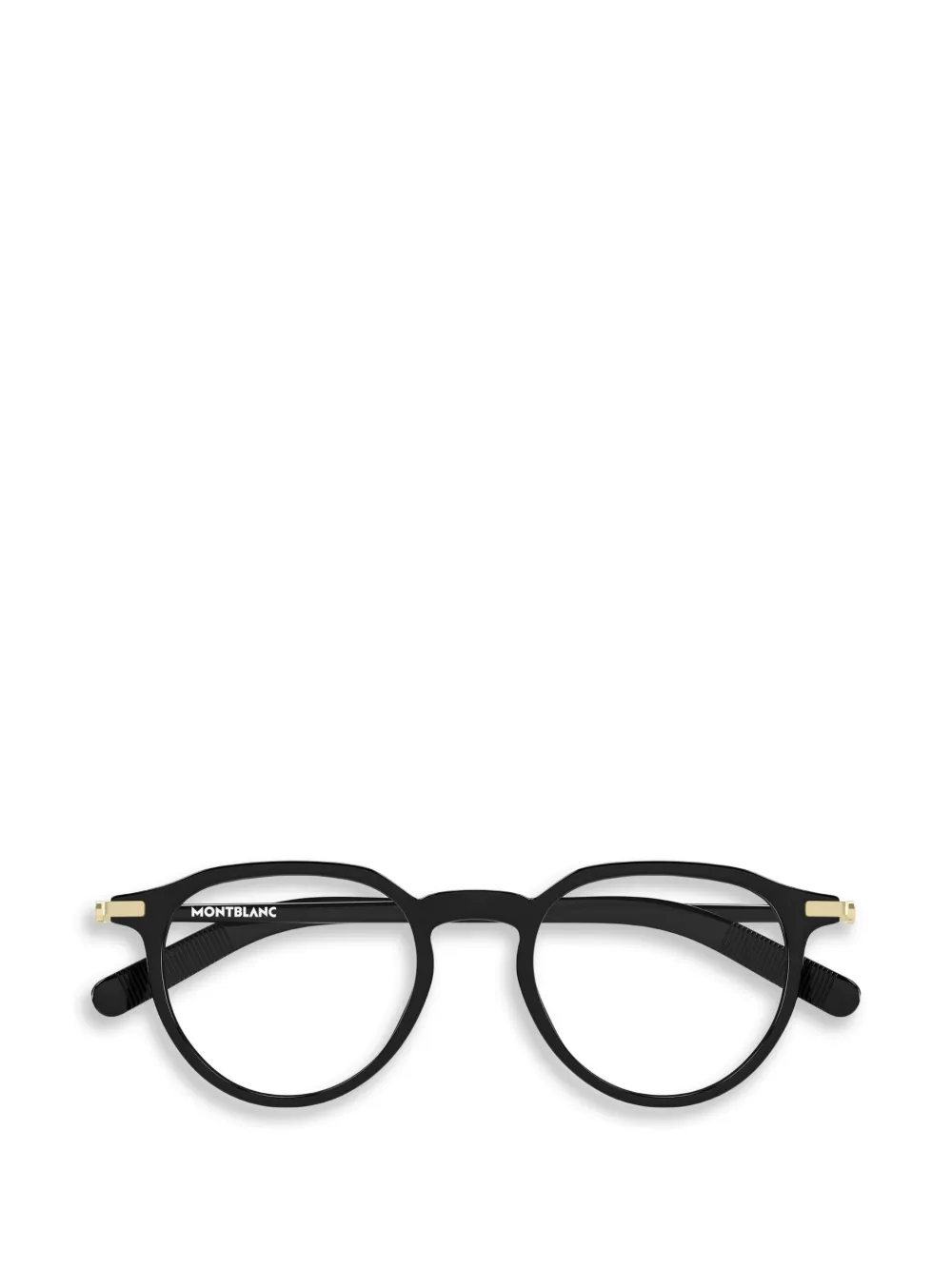Montblanc round-frame glasses - Nero