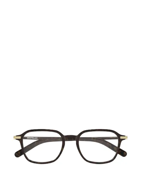 Montblanc geometric-frame glasses