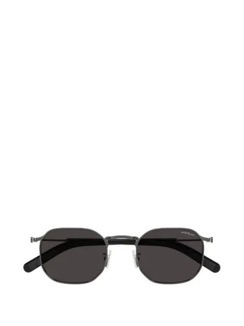 Montblanc geometric-frame sunglasses