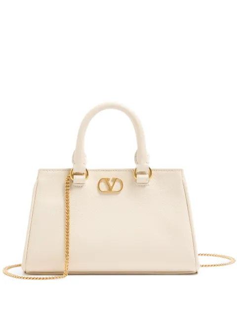 Valentino Garavani mini VLogo Signature bag in grainy calfskin