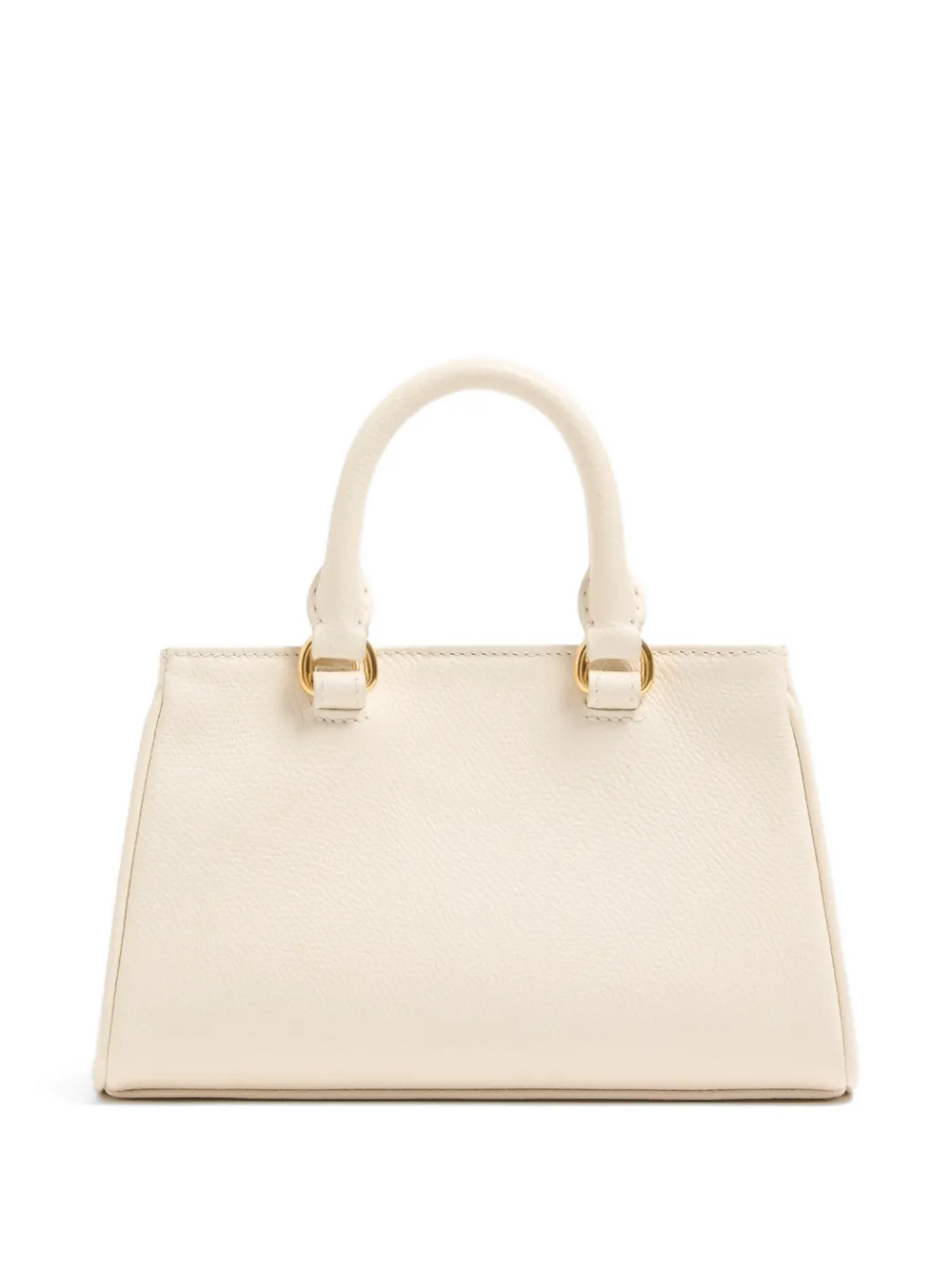 Valentino Garavani VLogo Signature leren shopper Beige