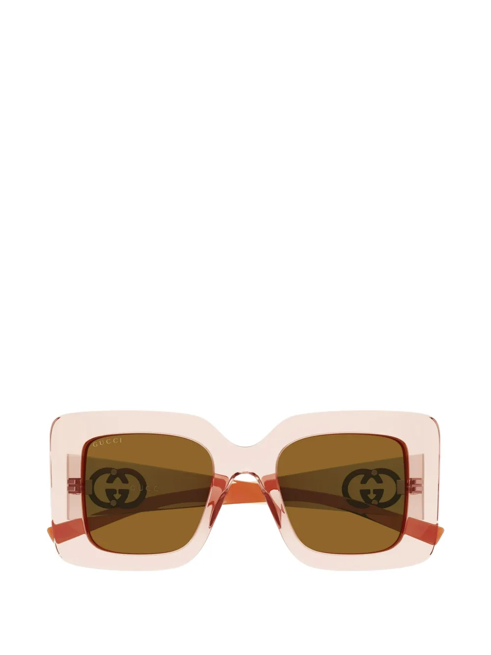 Gucci Eyewear square-frame sunglasses - Rosa