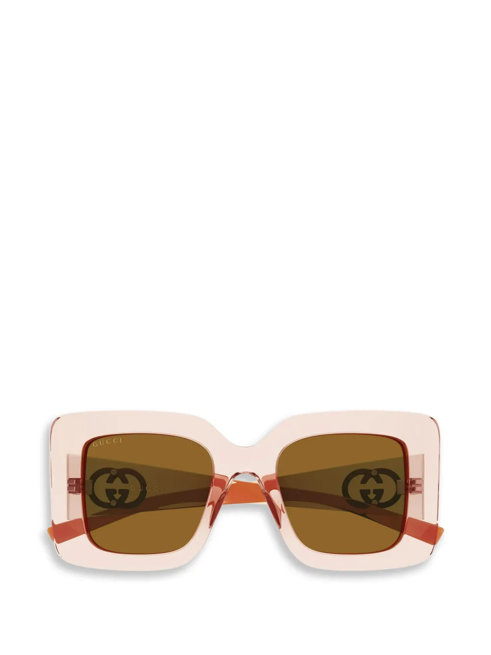 Gucci Eyewear square-frame sunglasses - Rosa