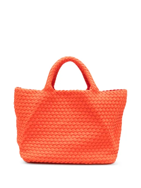 MARREA medium woven-design tote bag