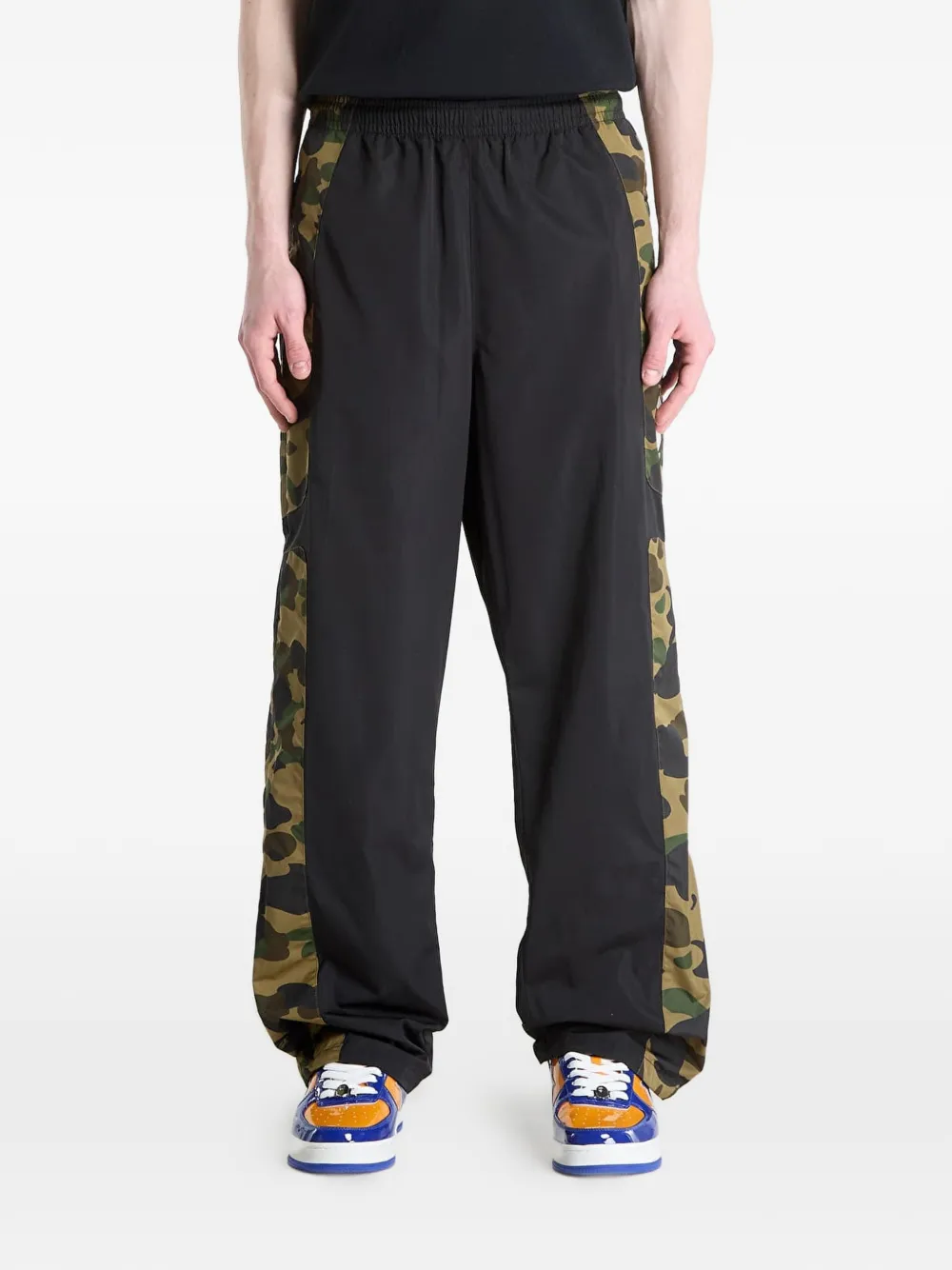 A BATHING APE® 1st Camo track pants - Nero