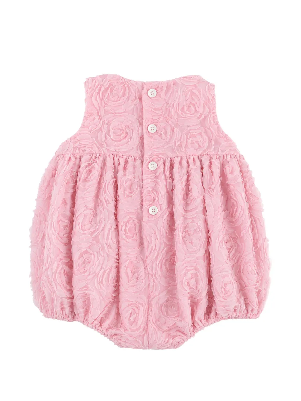 La Stupenderia \Romper met bloemapplicatie en strikdetail Roze