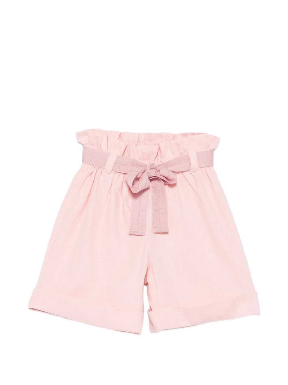 La Stupenderia belted shorts - Rosa
