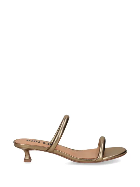 Bibi Lou Musa metallic-effect leather sandals