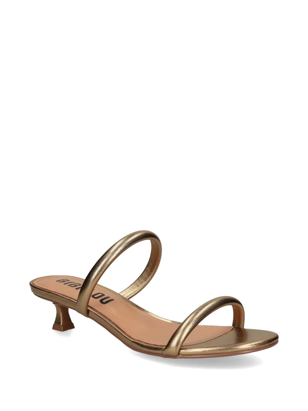 Bibi Lou Musa metallic-effect leather sandals Goud