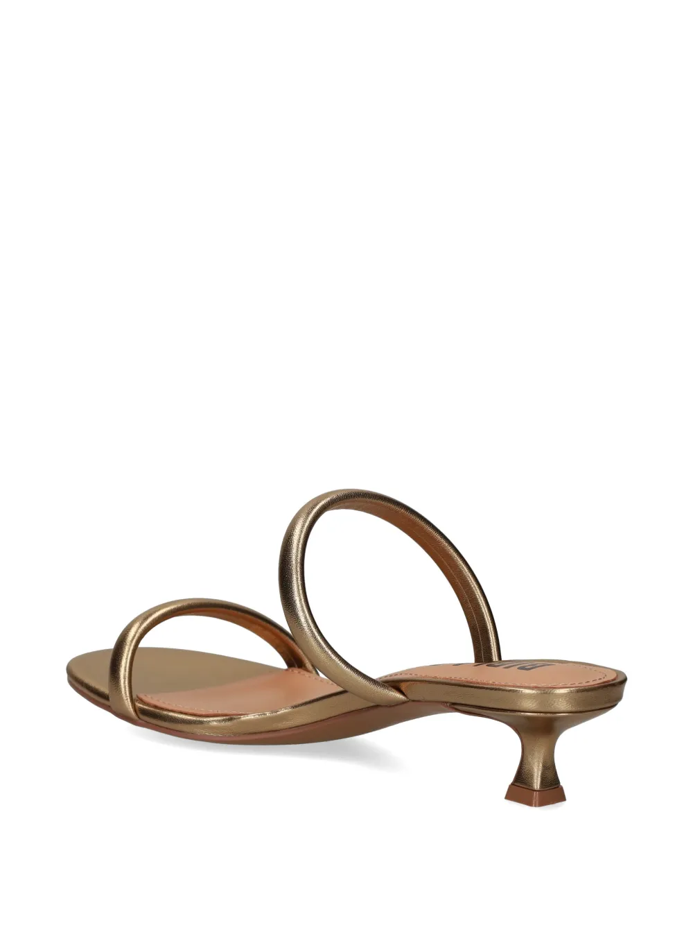 Bibi Lou Musa metallic-effect leather sandals Goud