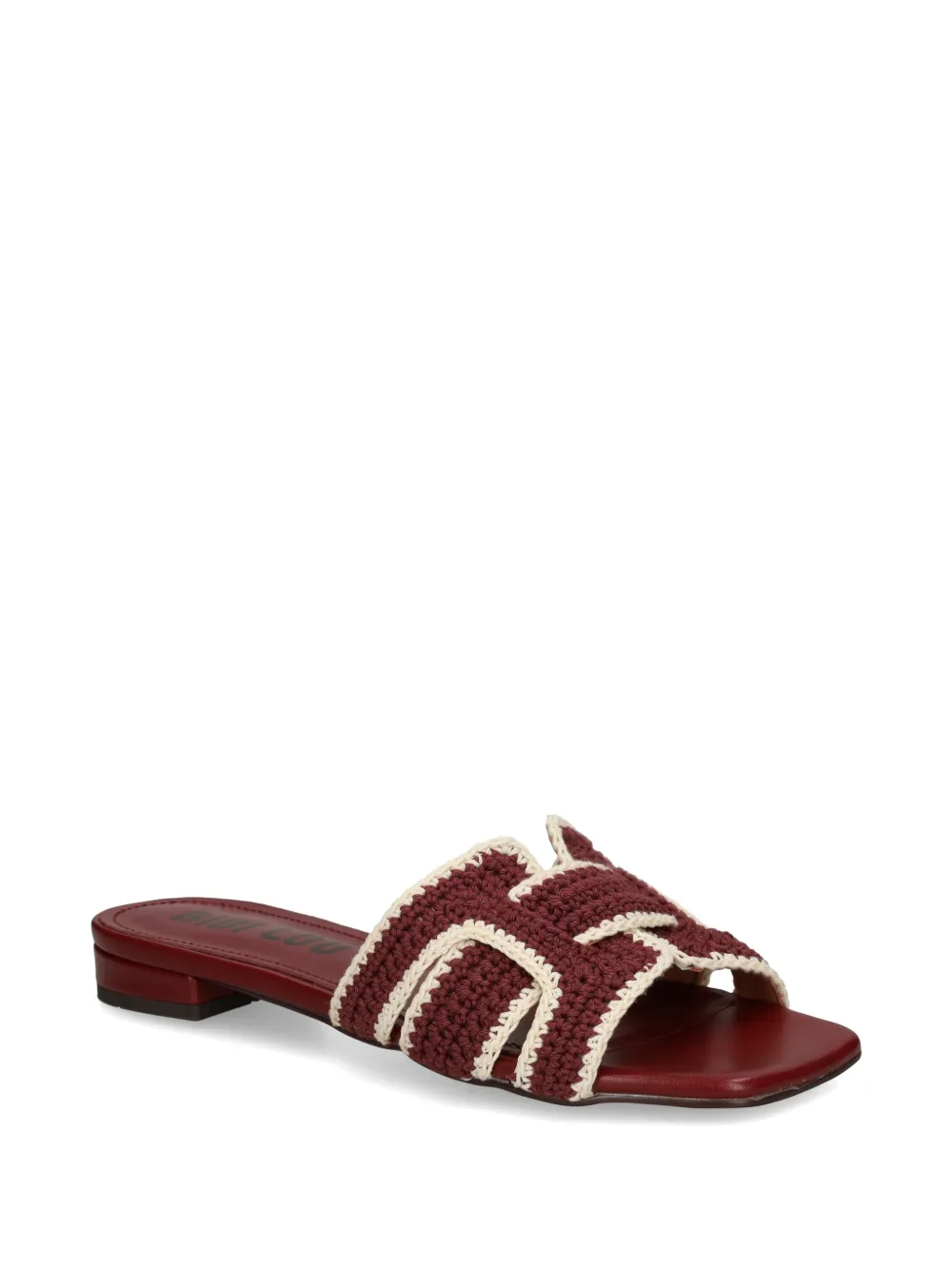 Bibi Lou Holly crochet-knit sandals Rood