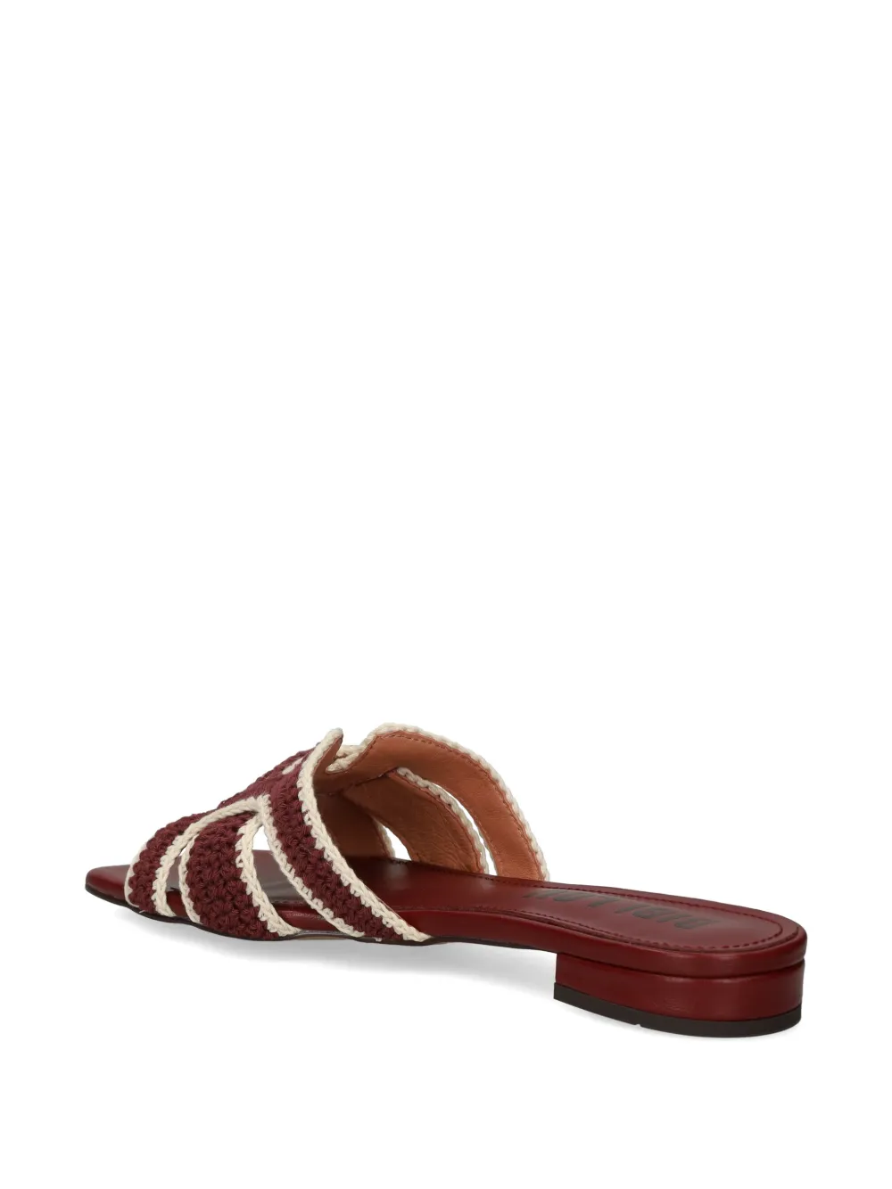 Bibi Lou Holly crochet-knit sandals Rood