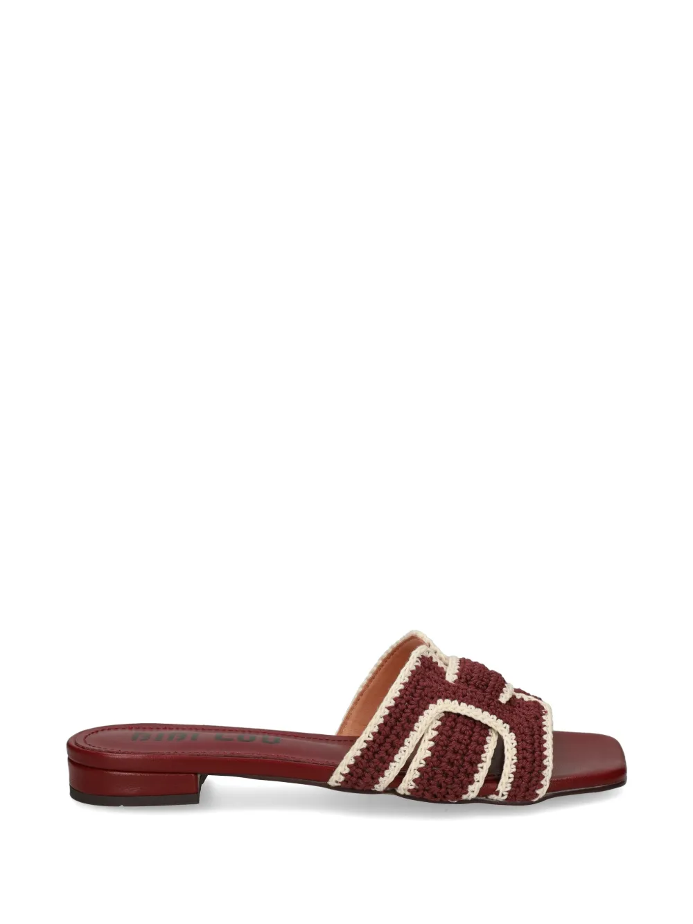 Bibi Lou Holly crochet-knit sandals Rood