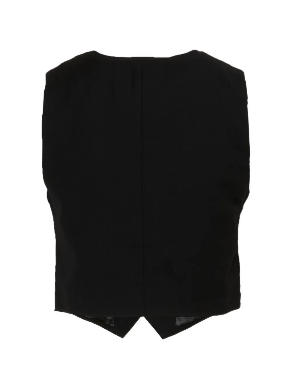John Richmond Junior Gilet met geborduurd logo Zwart