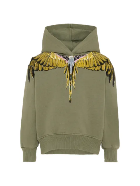 COUNTY OF MILAN Wings-print hoodie