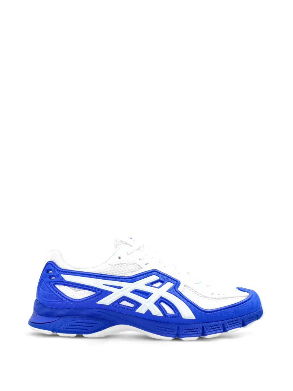 Comme Des Garçons Shirt panelled mesh sneakers - Bianco
