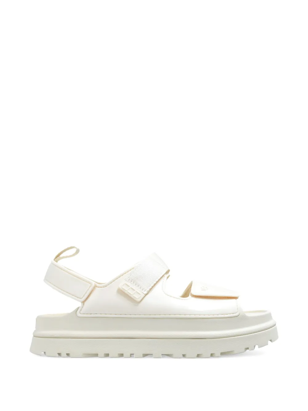 UGG Kids GoldenGlow touch-strap sandals Beige