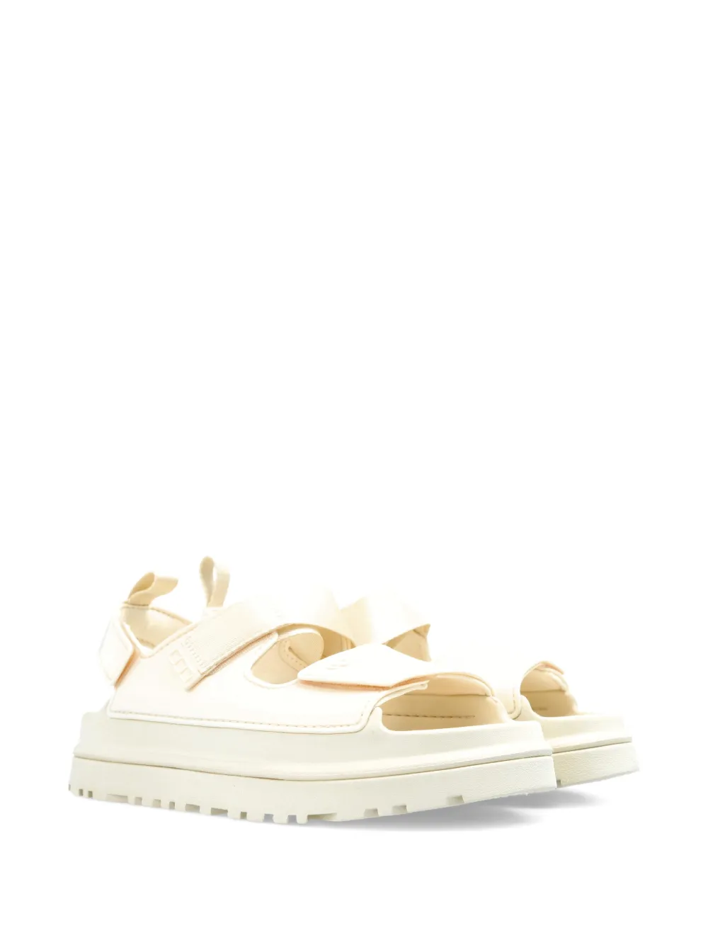 Ugg Kids' Goldenglow Touch-strap Sandals In Black