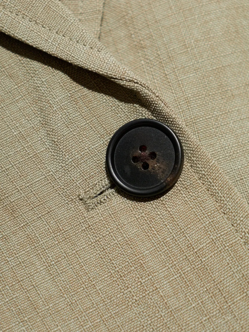 IRO Blazer met enkele rij knopen Beige