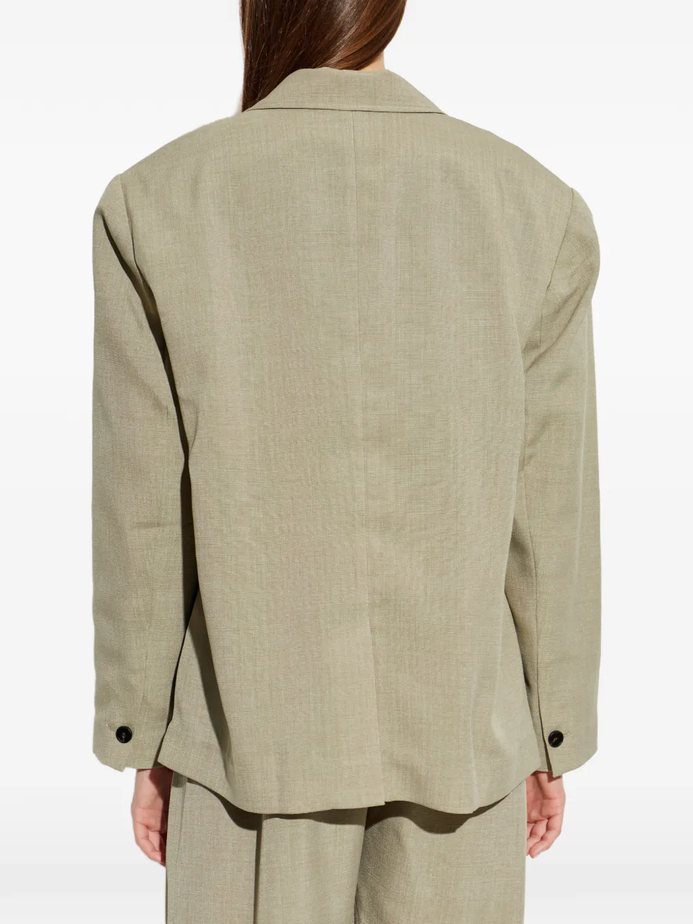 IRO Blazer met enkele rij knopen Beige