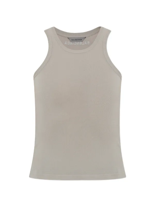 Balenciaga Tank Top in Grey