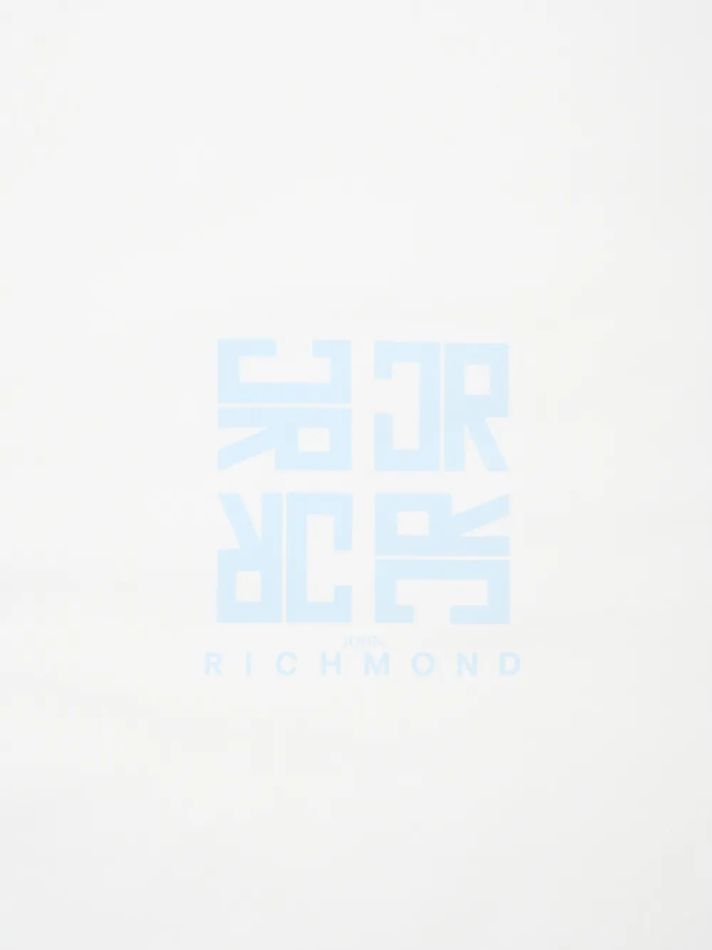 John Richmond Junior Deken met logoprint Wit