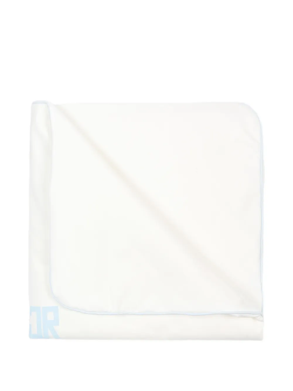 John Richmond Junior Deken met logoprint Wit