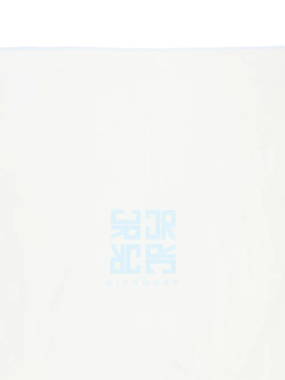John Richmond Junior Deken met logoprint Wit