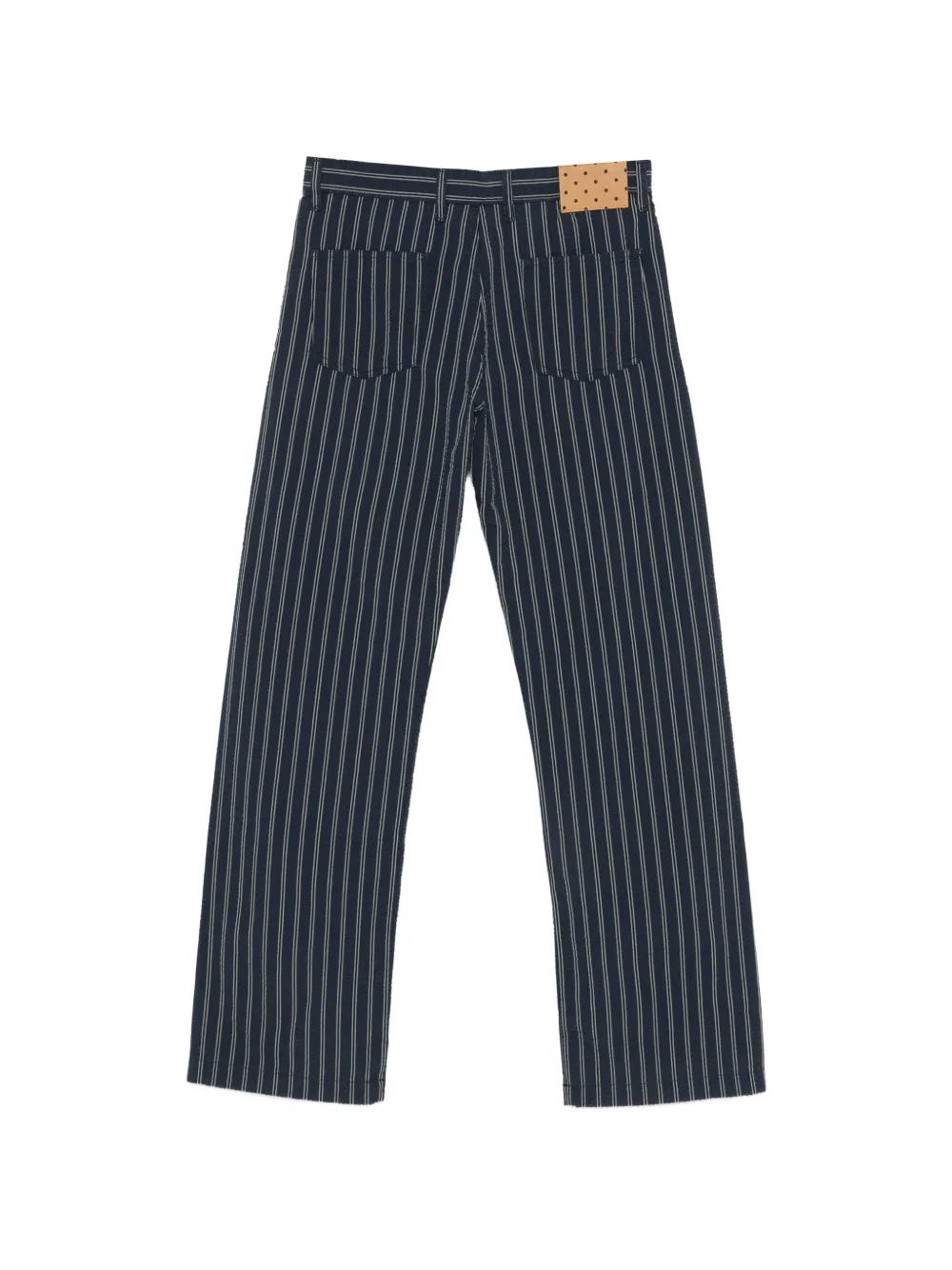  Massimo Alba Pantalones A Rayas - Azul 