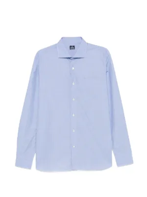 Barba シャンブレー シャツ | ブルー | FARFETCH JP