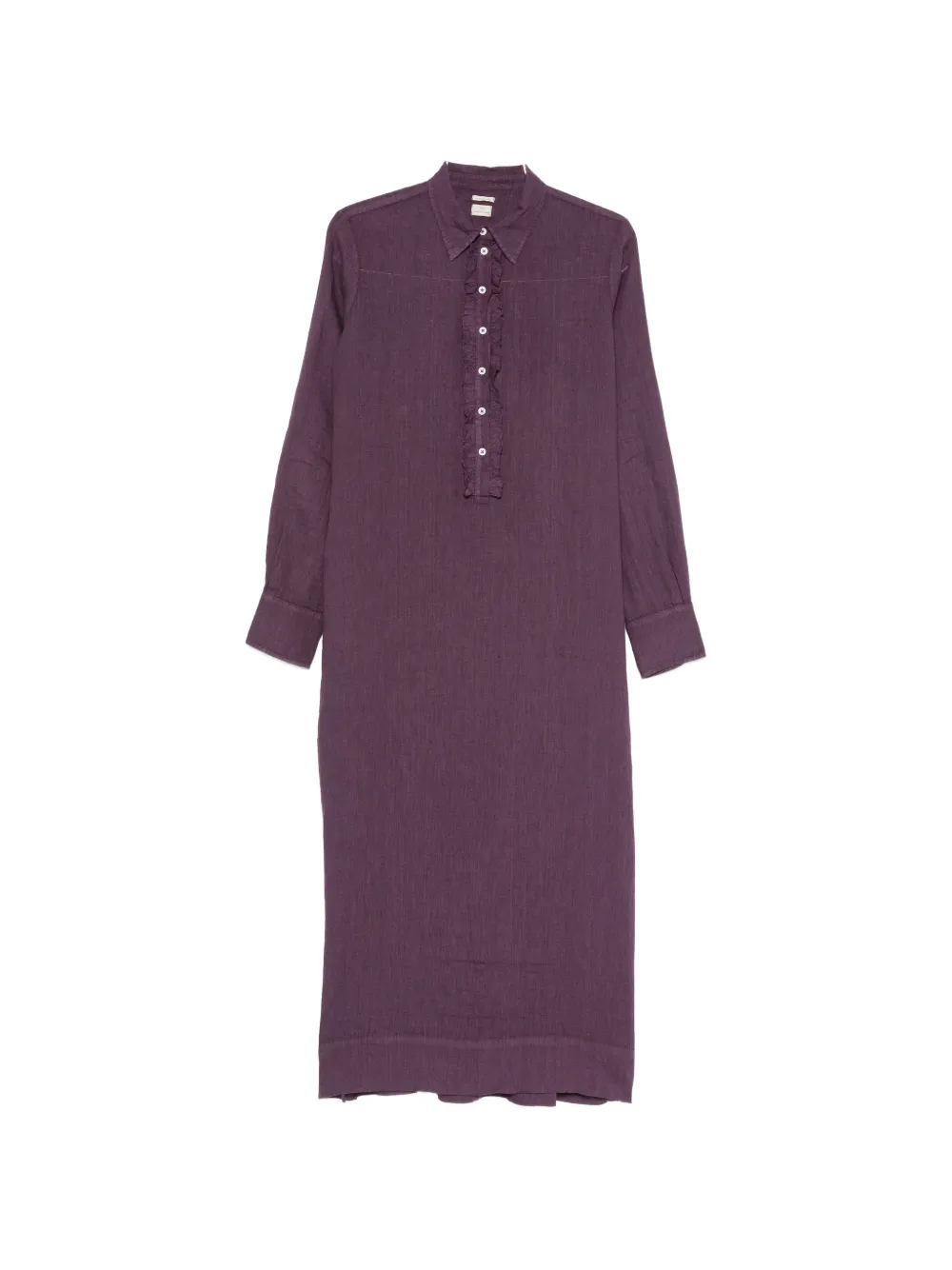 Massimo Alba Nell long-sleeves midi dress - Viola