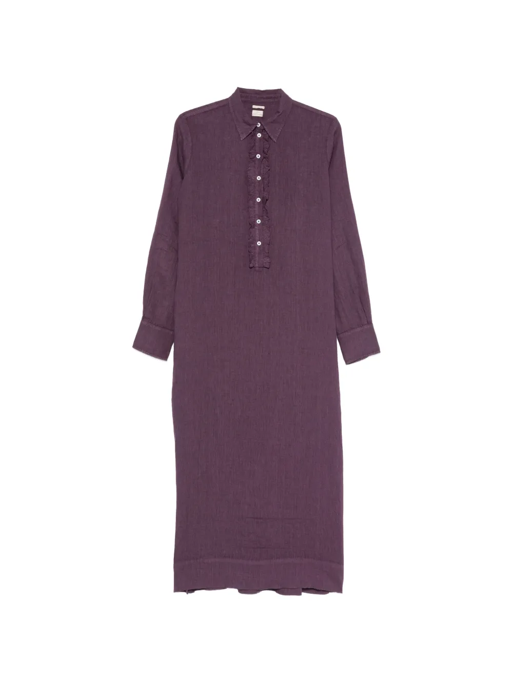 Massimo Alba Nell long-sleeves midi dress - Viola