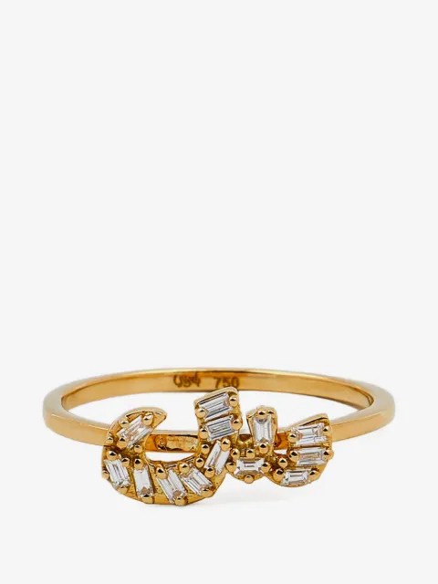 Bil Arabi bague Oula Sine XS ornée de diamants