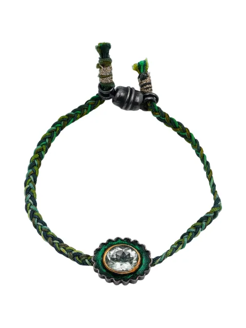 Patricia Arango amethyst braided bracelet