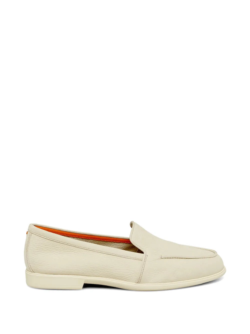 Santoni grain-texture loafers - Toni neutri
