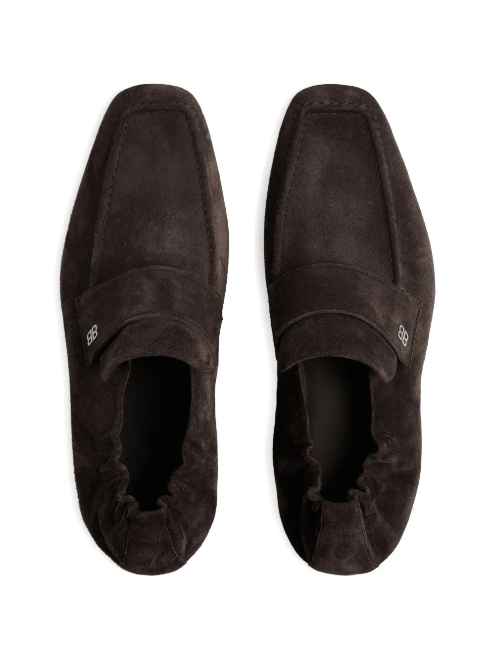 Balenciaga Palermo BB logo-plaque loafers Bruin