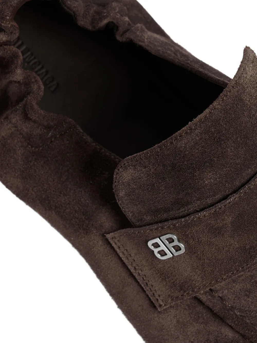 Balenciaga Palermo BB logo-plaque loafers Bruin