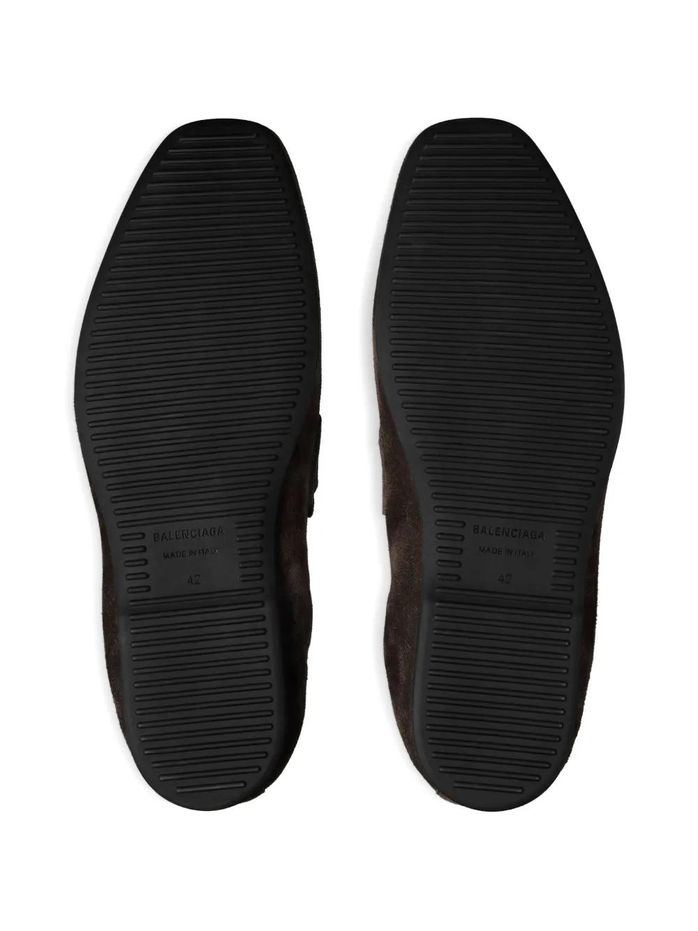 Balenciaga Palermo BB logo-plaque loafers Bruin