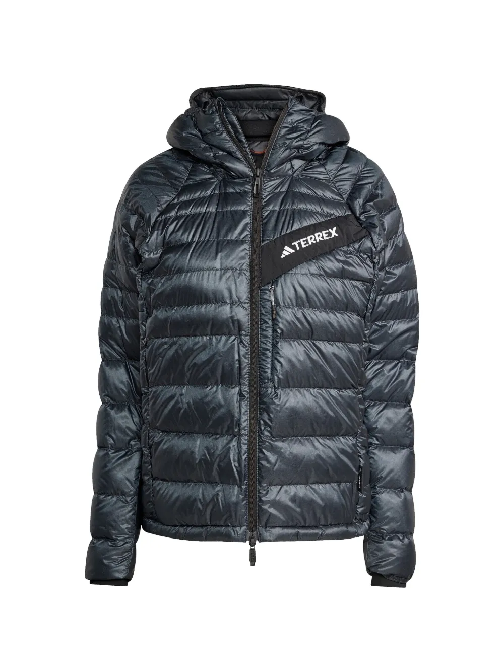 adidas Terrex Techrock Climawarm+ quilted jacket - Schwarz