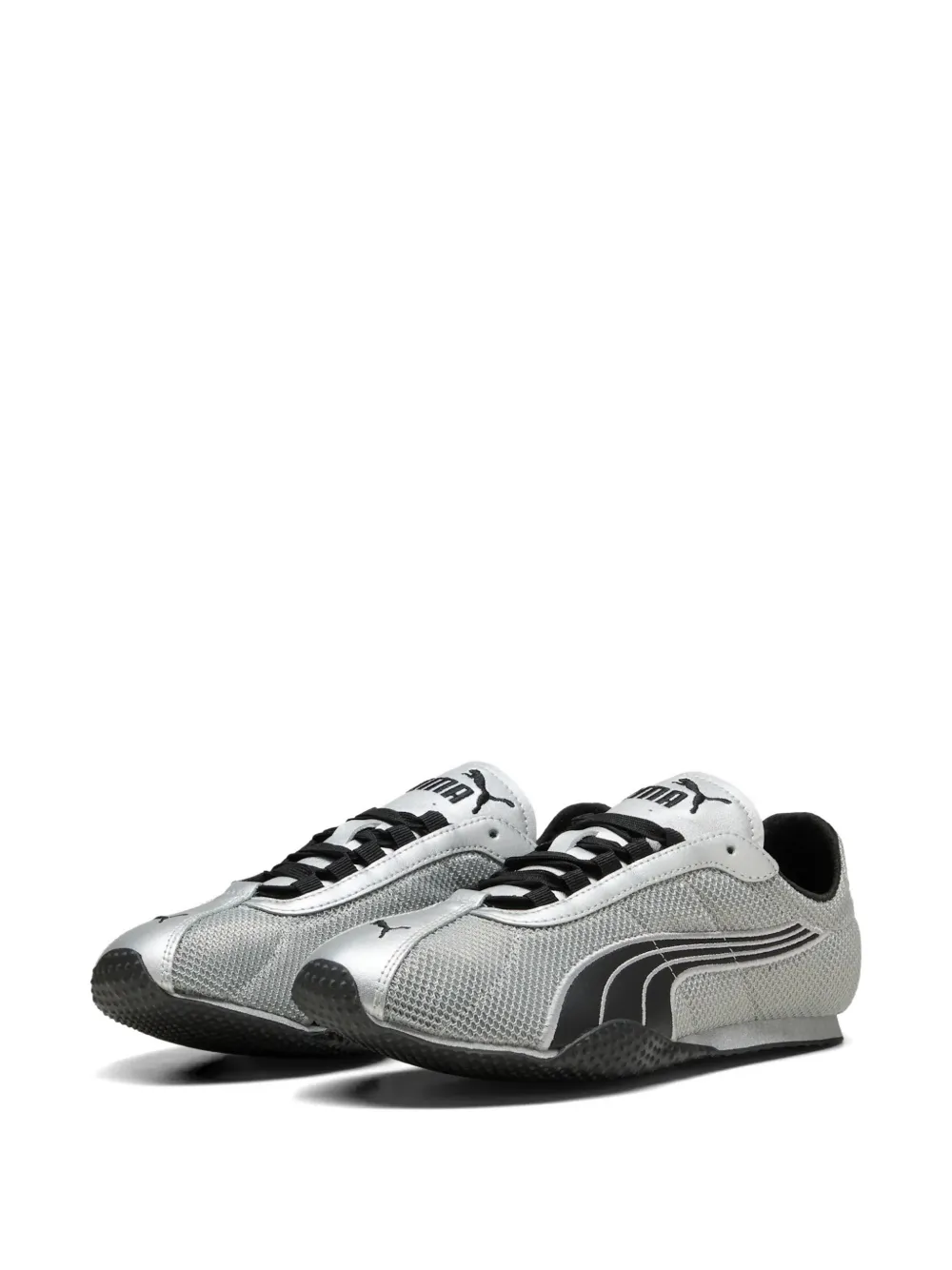 PUMA H-Street Chrome mesh-panelled sneakers Zilver