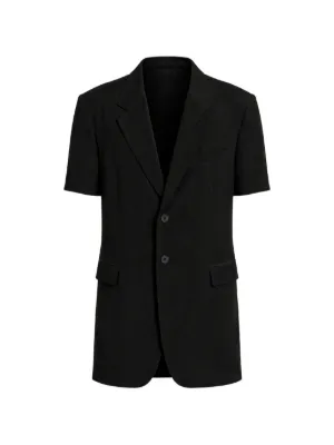 Raf Simons シングルブレスト ノースリーブジャケット | ブラック